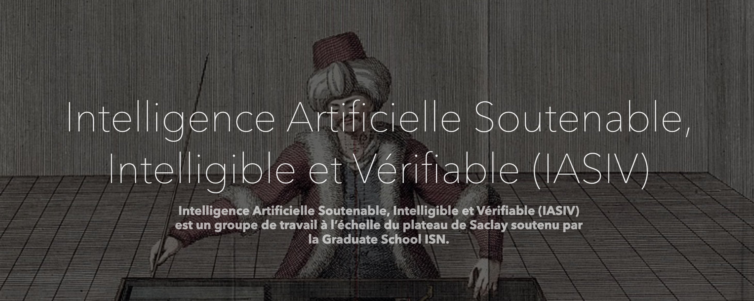 Journée thématique "Qualité opérationnelle des IA" - Groupe de travail IASIV