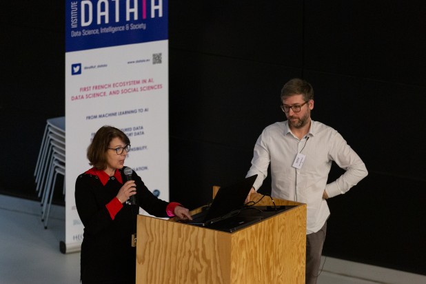 Karine Zeitouni et Cedric Gouy-Pailler présentent le projet de recherche « StreamOps »