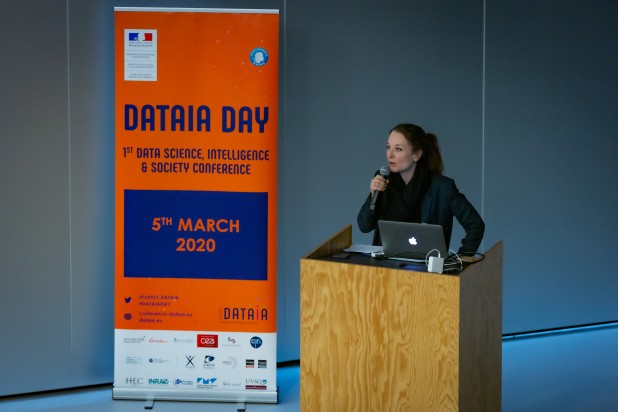 Celia Zolynski présente le projet de recherche « GDP-ERE »