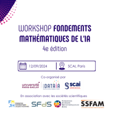 WORKSHOP | "Mathematical foundations of AI" - 4th edition